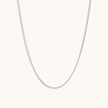 Curb Chain Silver